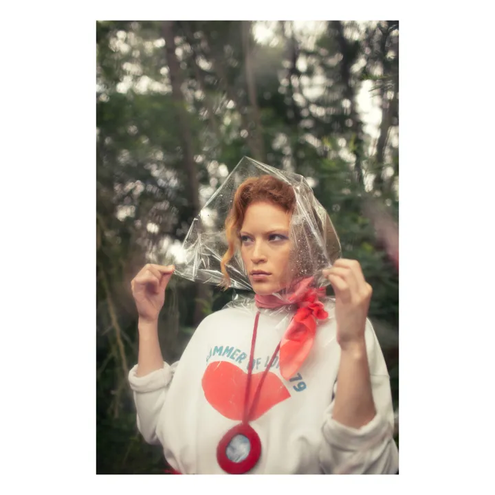 Sisters Department Sweat Julie Coton Bio | Gris clair