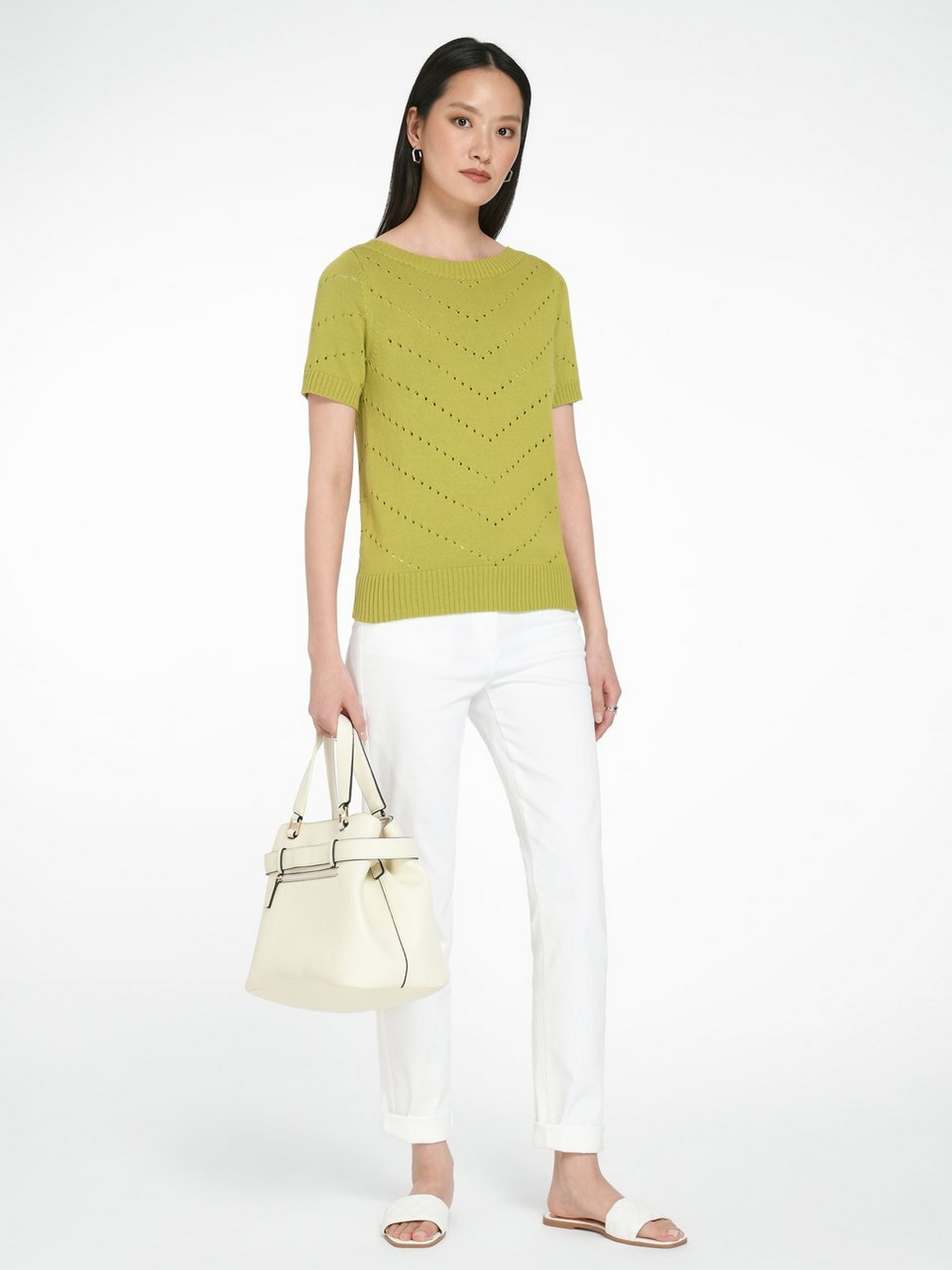 Pullover aus 100% Baumwolle Supima