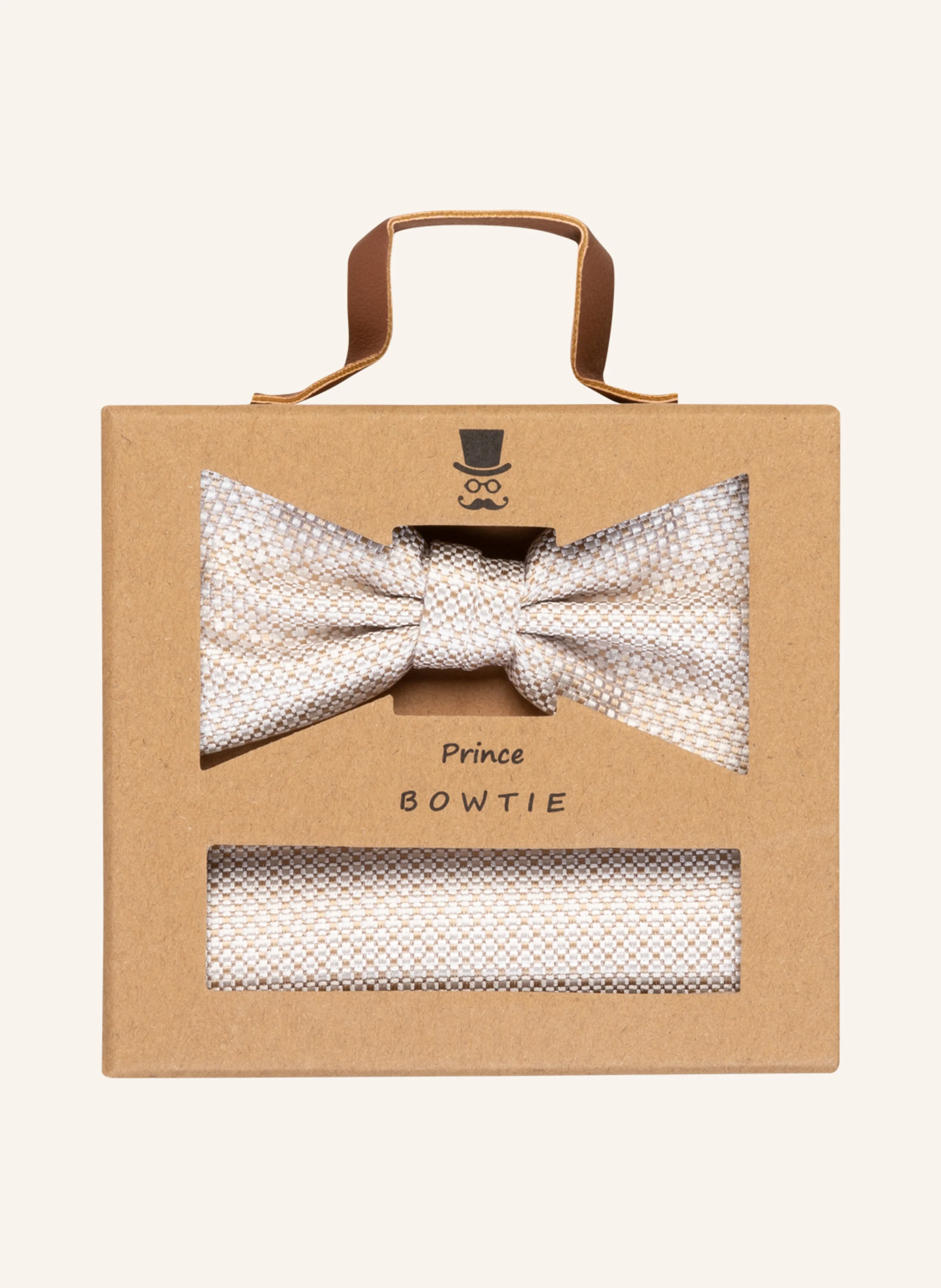 Prince BOWTIE Set: Fliege und Einstecktuch