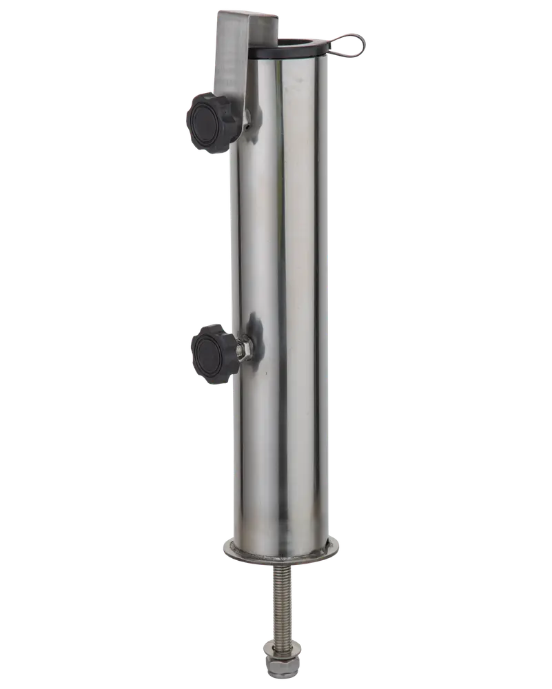 Rustfrit rør Ø57 mm til parasolfod
