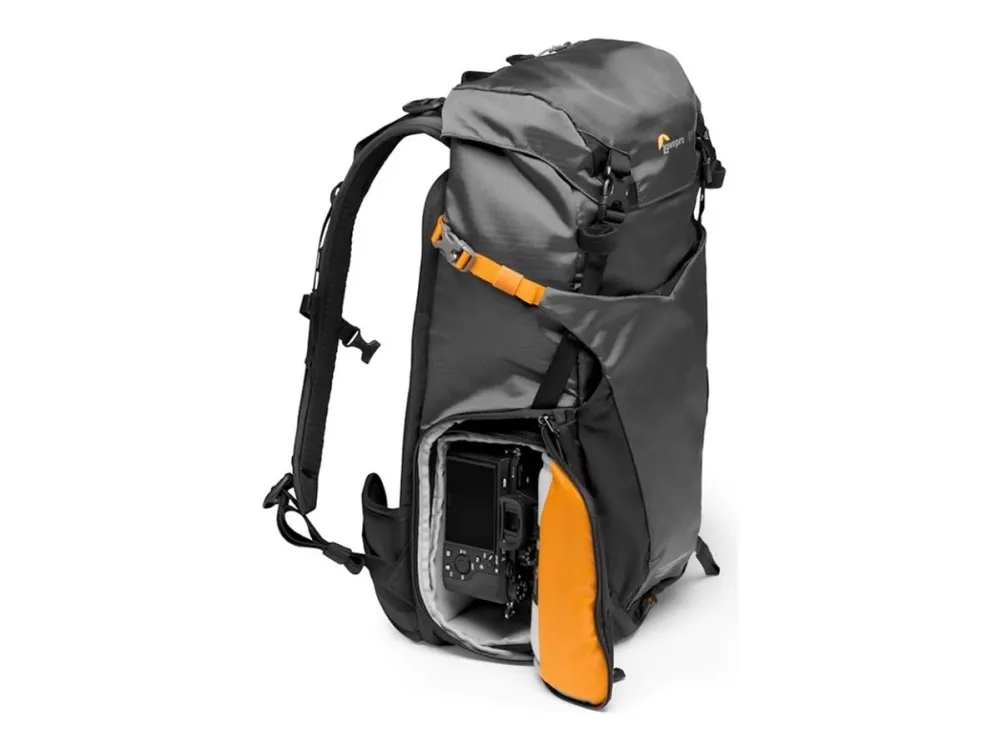 Lowepro Photo Sport BP 24L AW III (GY) - Rygsæk lille/mellem til digitalkamera med objektiver - grov - udendørs - 100 x 300D nylon, polyester - grå