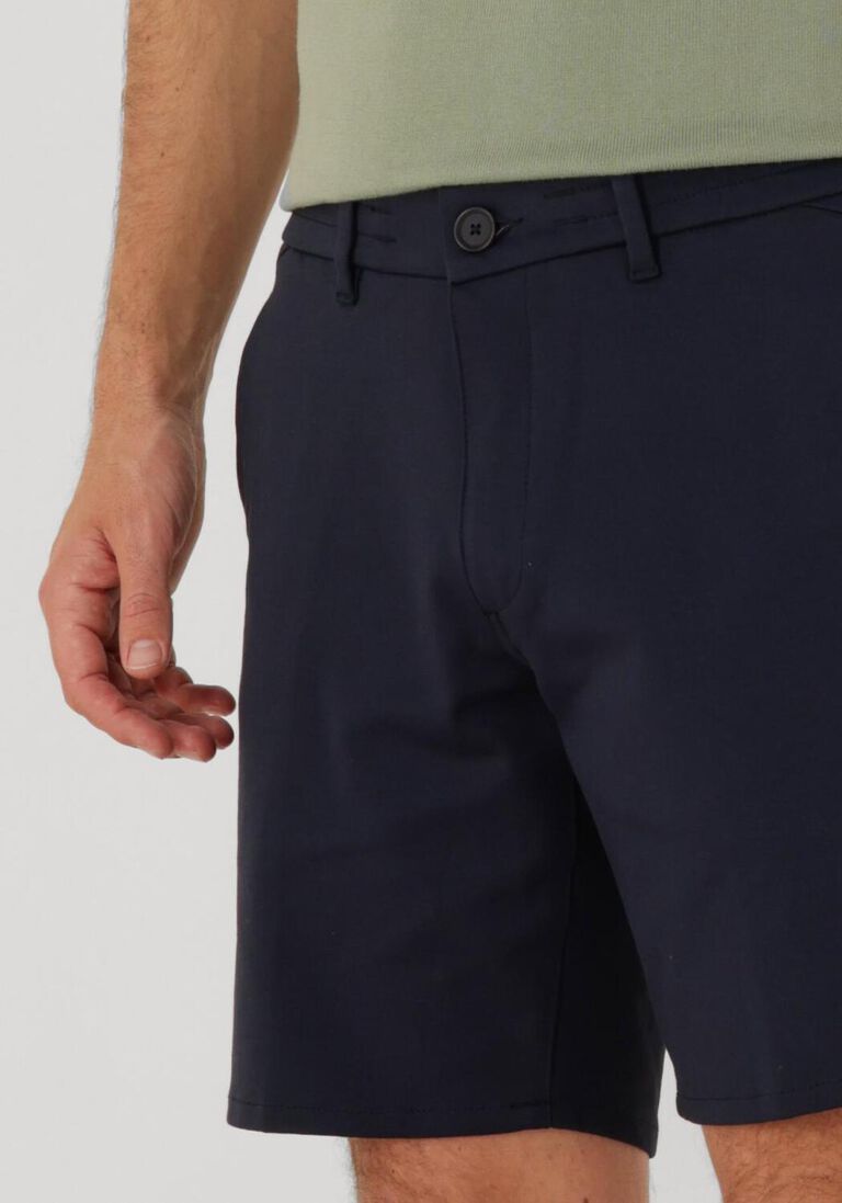 donkerblauwe the goodpeople korte broek harlem