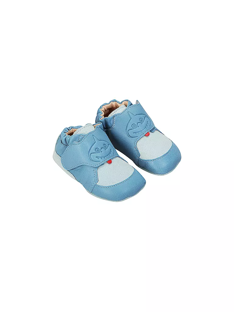 AFFENZAHN Krabbelschuhe CRAWLY HAI blau