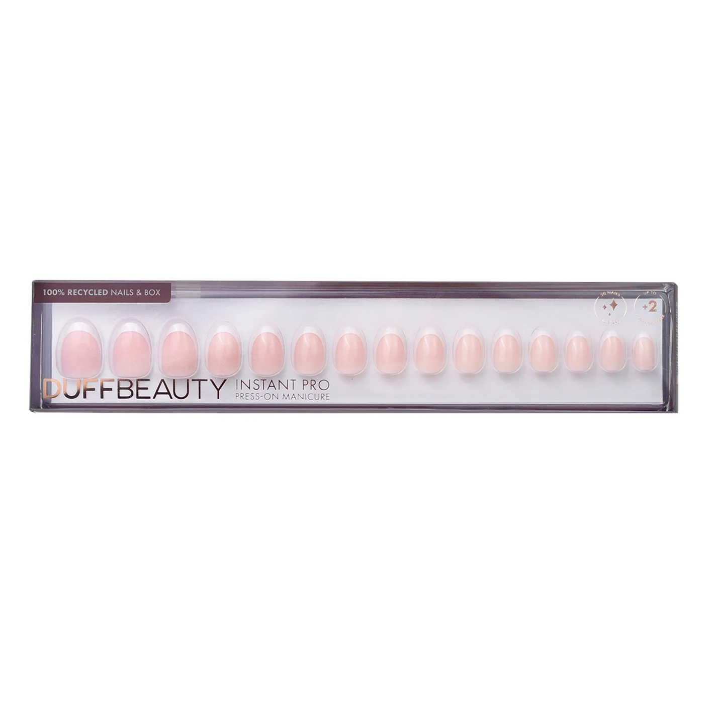 DUFFBEAUTY  Classic French Almond press on negle