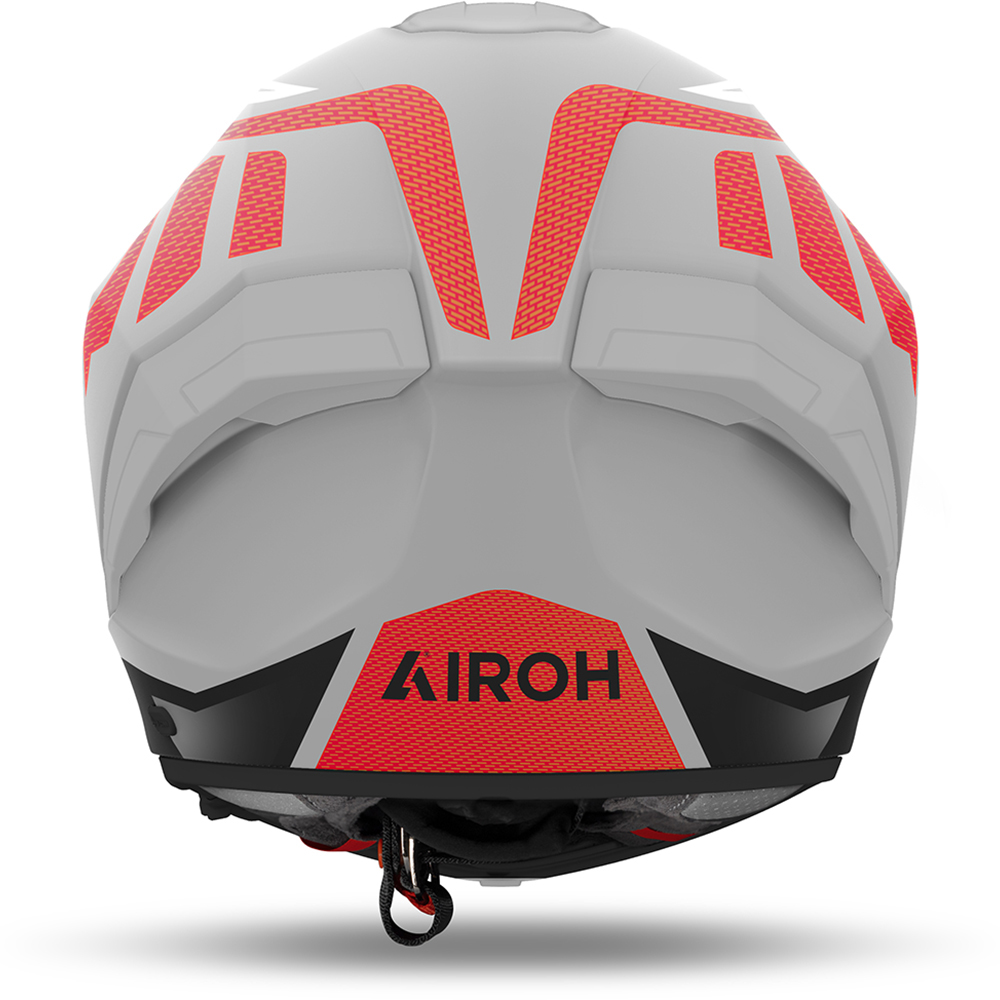 Airoh - Casque Matryx Rider Gris / Noir / Rouge / Mat