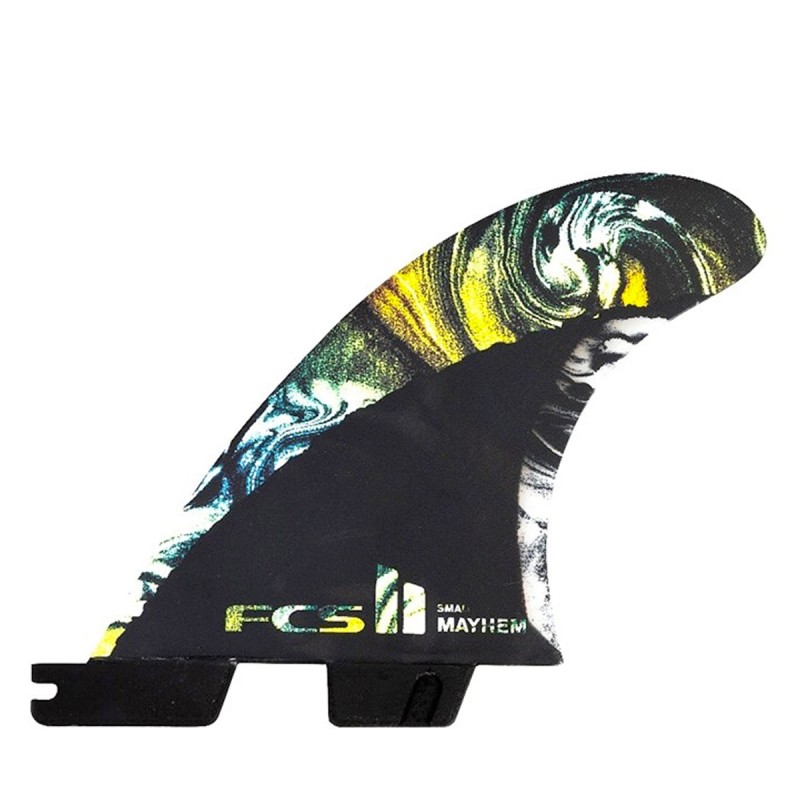 Ailerons FCS II MB PC Carbon Tri Set Small - The Corner Shop