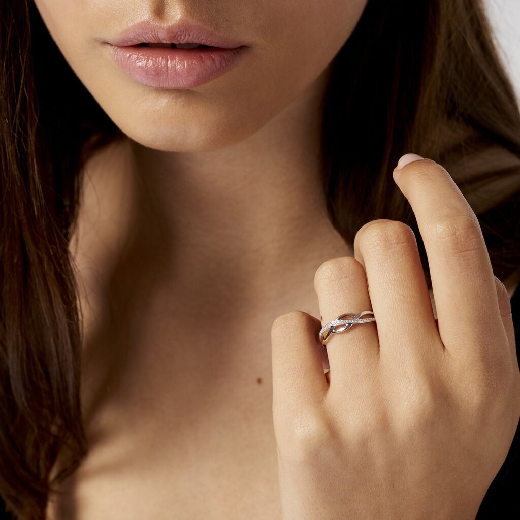 Bague Batista Or Bicolore Diamant