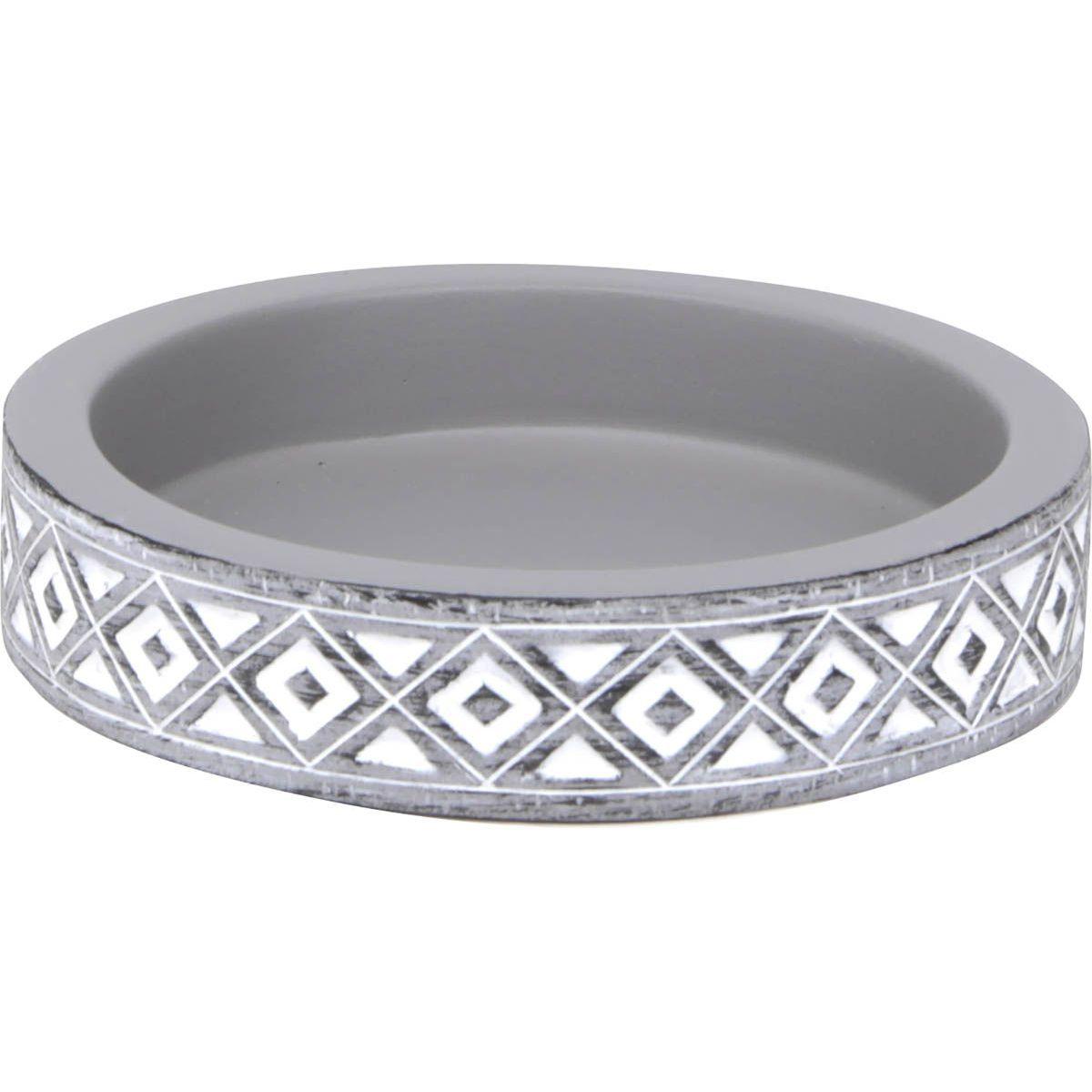 PORTE SAVON CIMENT GRIS