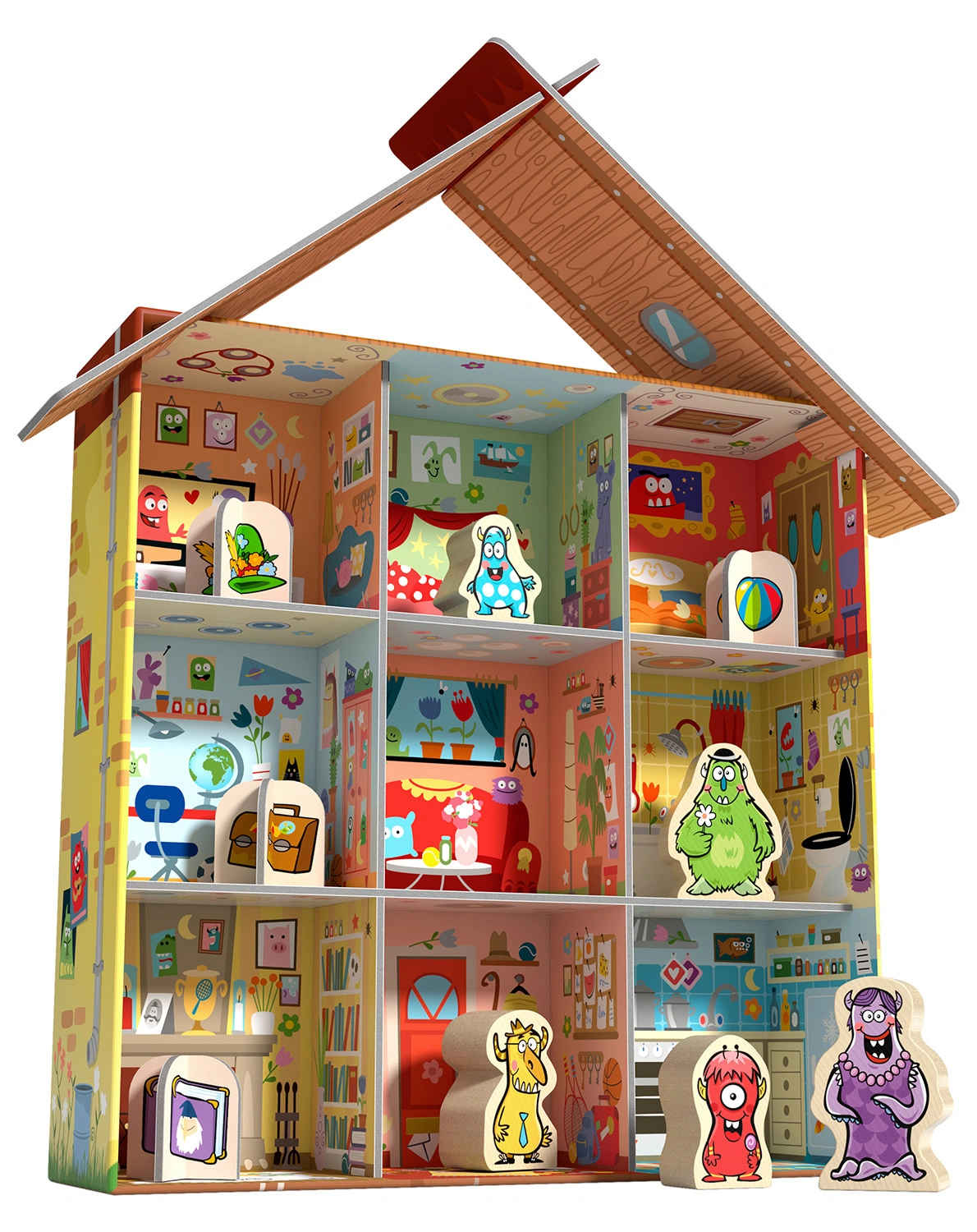 Denkspiel LOGIC! GAMES - WO IST WANDA? in bunt