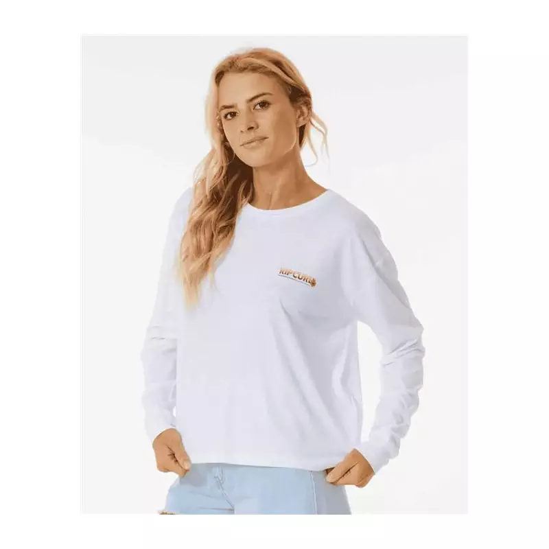 Teeshirt femme RIPCURL Sunrise Session Longsleeve White