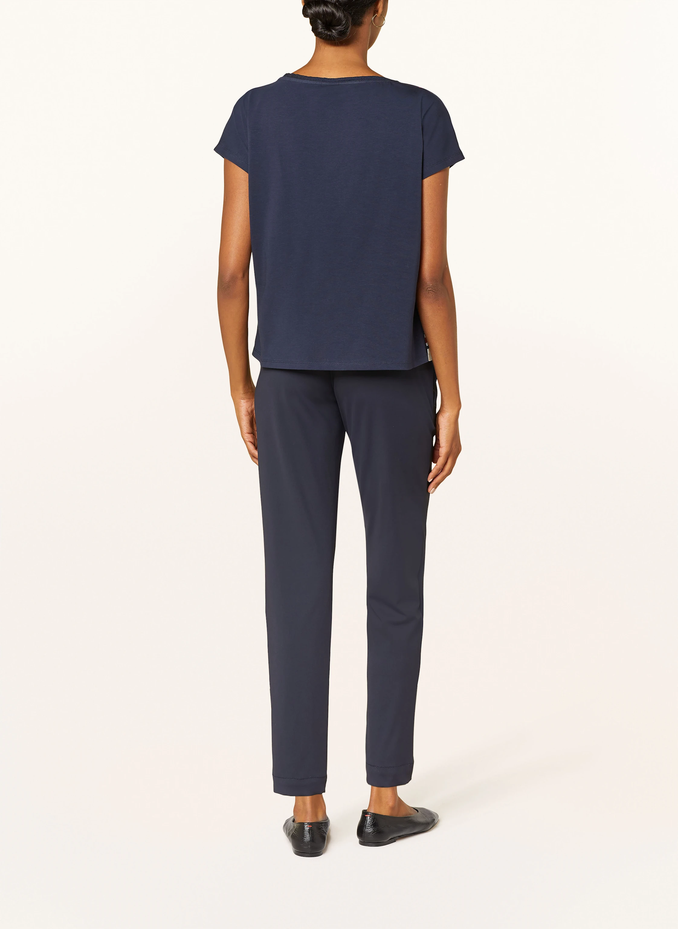 s.Oliver BLACK LABEL Blusenshirt im Materialmix