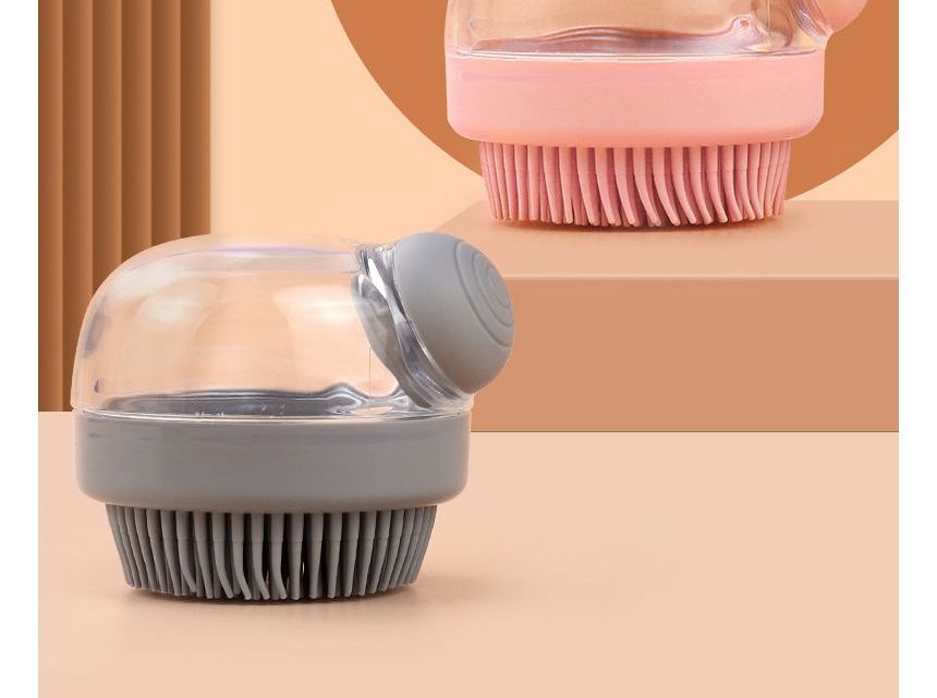 Cissilli - Huisdierreinigingsborstel met zeepdispenser