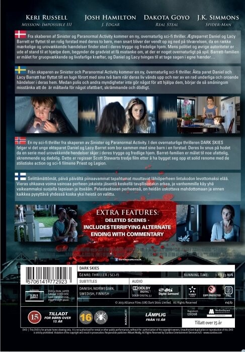 Dark Skies - DVD
