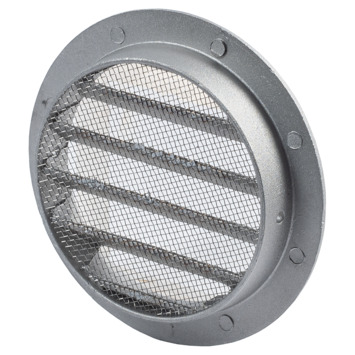 Sanivesk schoepenrooster aluminium Ø100 mm