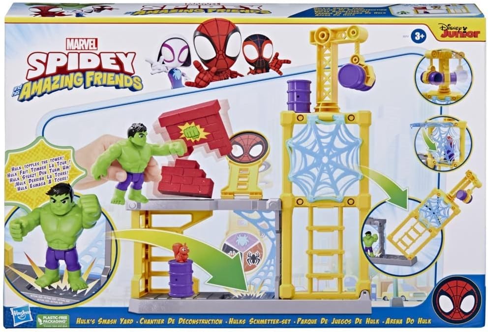 Spidey and His Amazing Friends – Power Smash Hulk