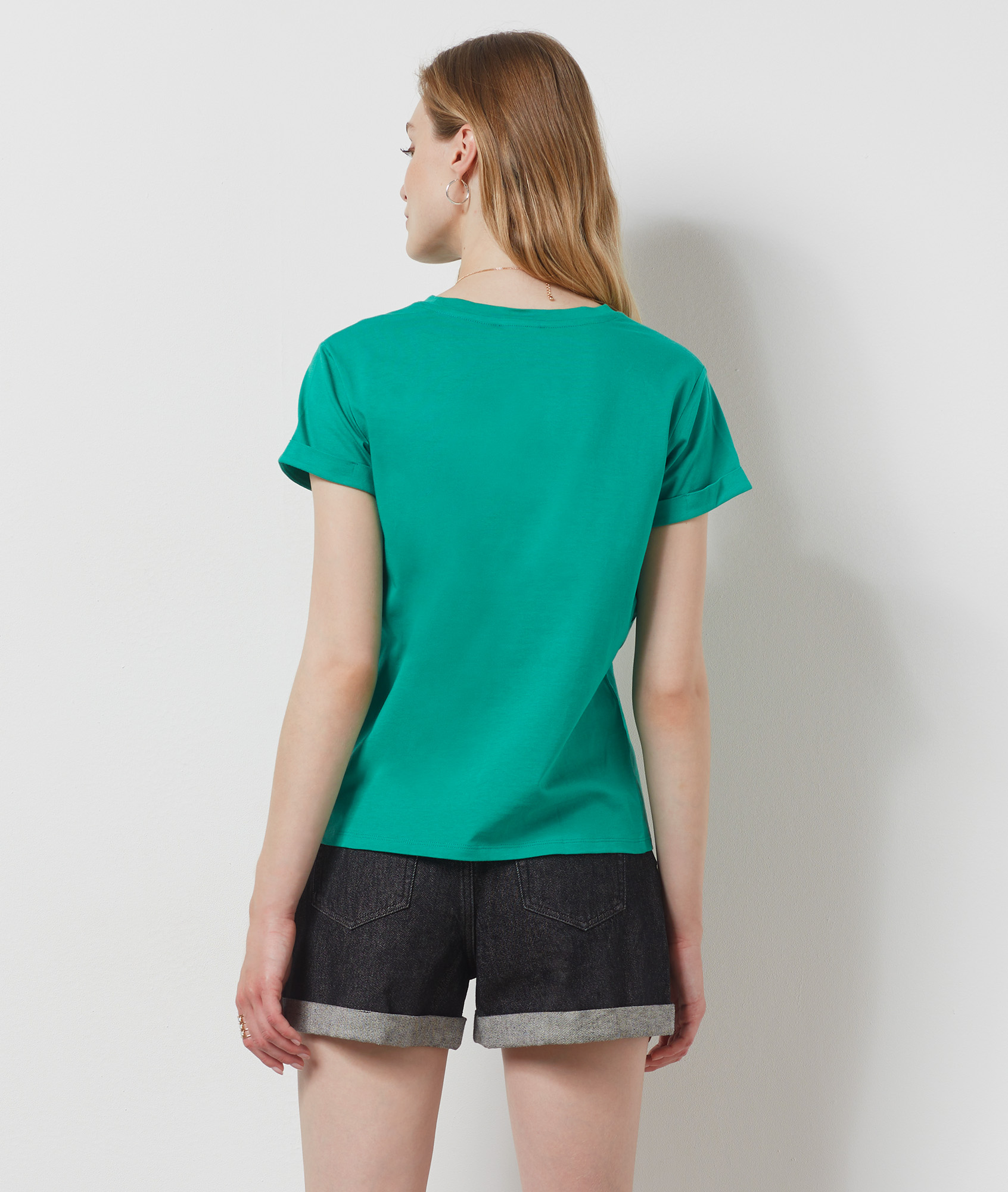T-shirt manches courtes en coton