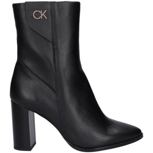 Calvin Klein Jeans - HW0HW01750 CUP HEEL ANKLE BOOT Negro