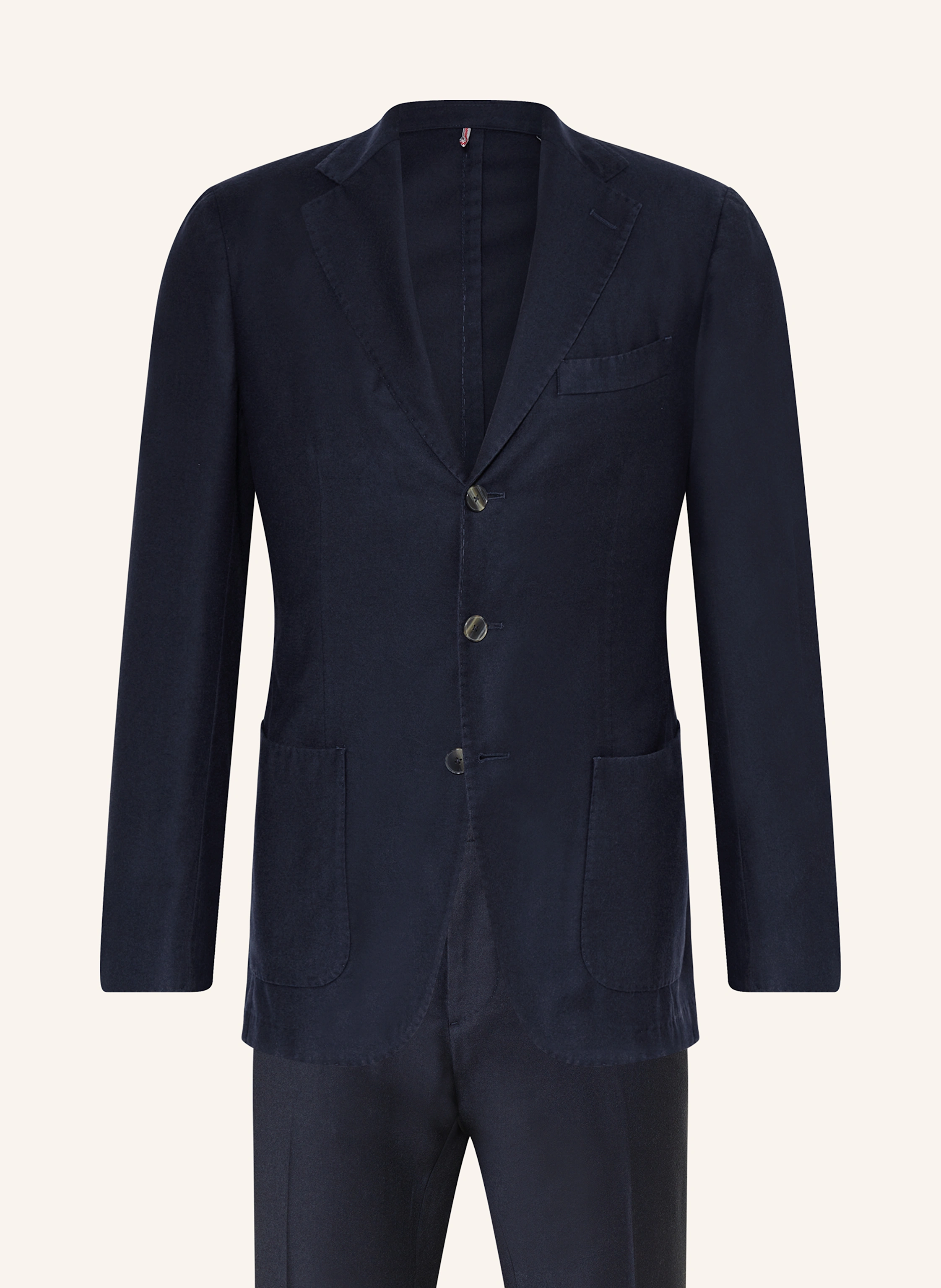 SANTANIELLO Flanell-Anzug Extra Slim Fit