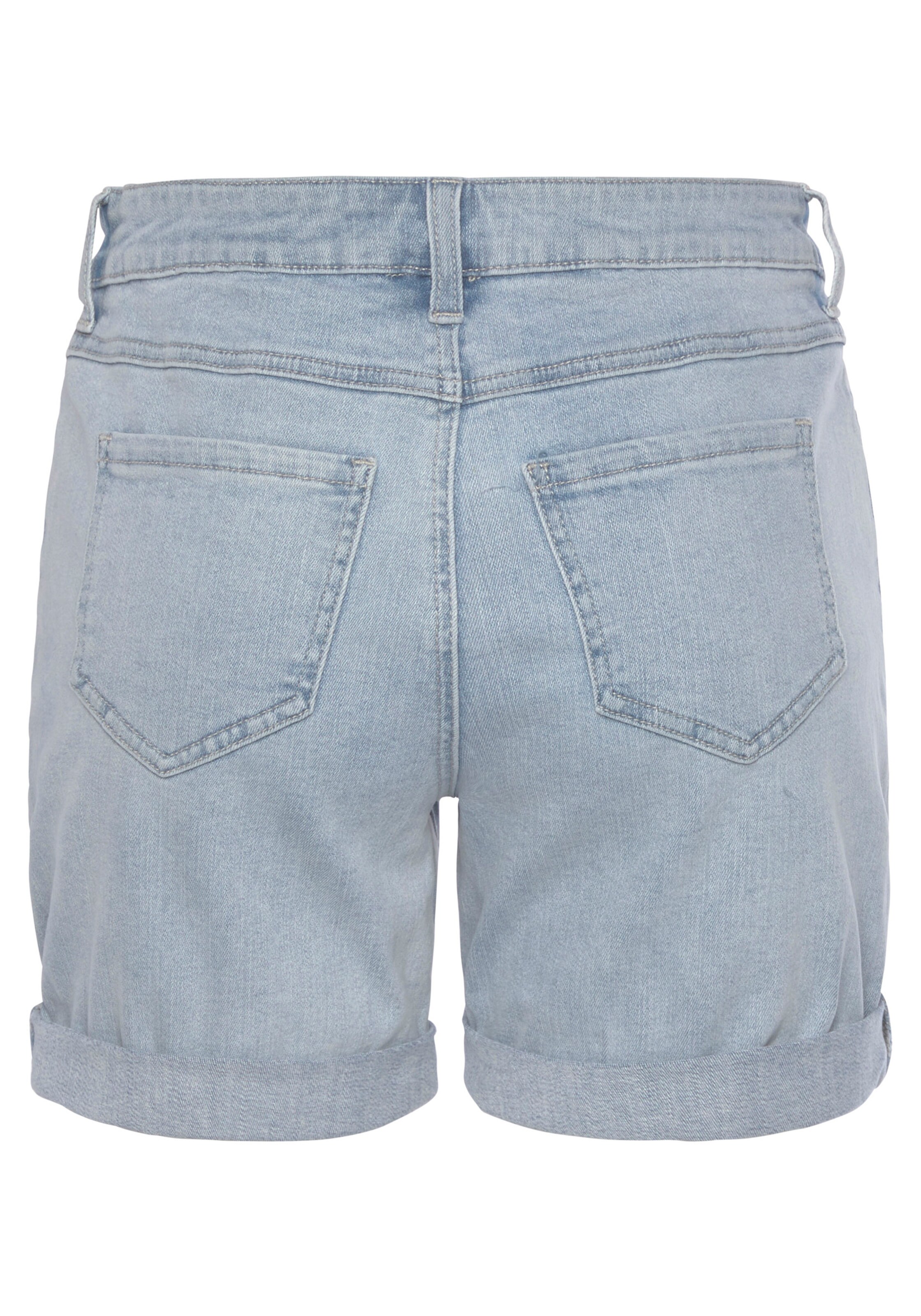 Vivance Jeansshorts in light blue washed