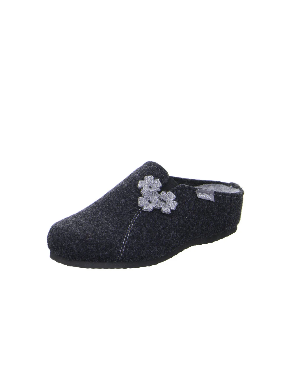 Hausschuh Cosy grau