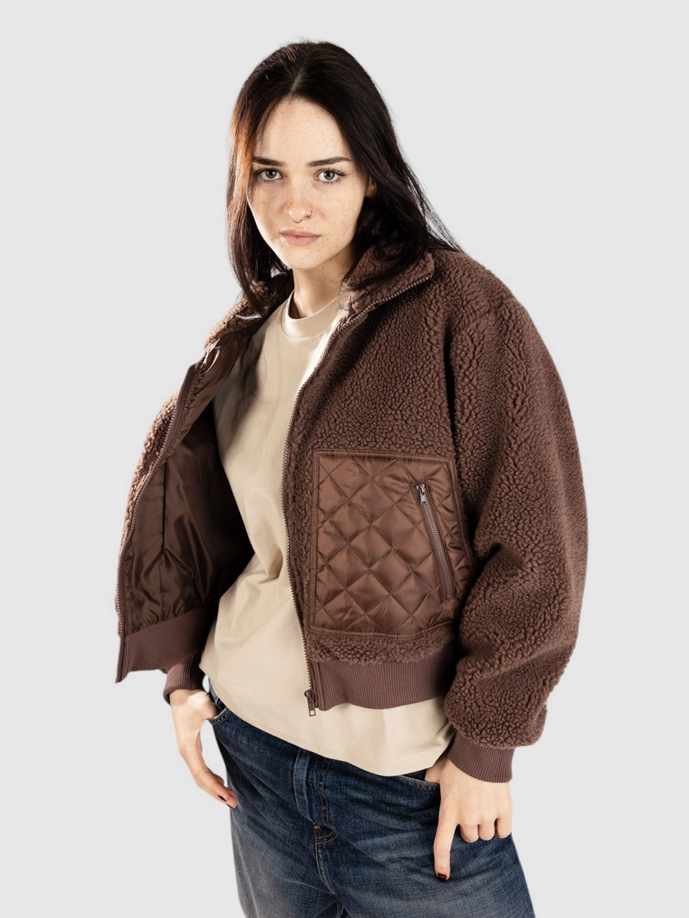 Ninth Hall Amory Bomber Jacket brown