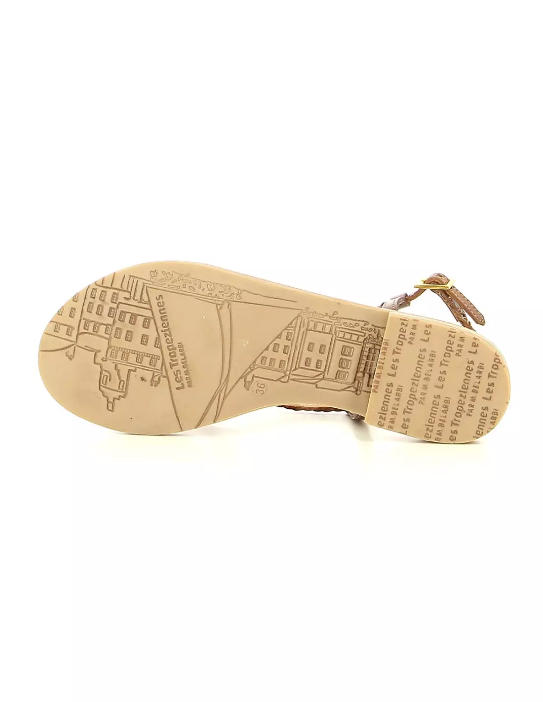 LES TROPEZIENNES DRES MONATRESTAN OR - Sandales & nu-pieds Tanor