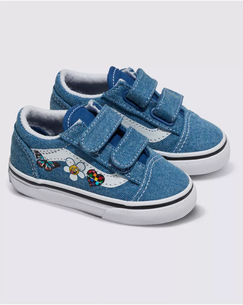 Toddler Old Skool V Denim Shoe