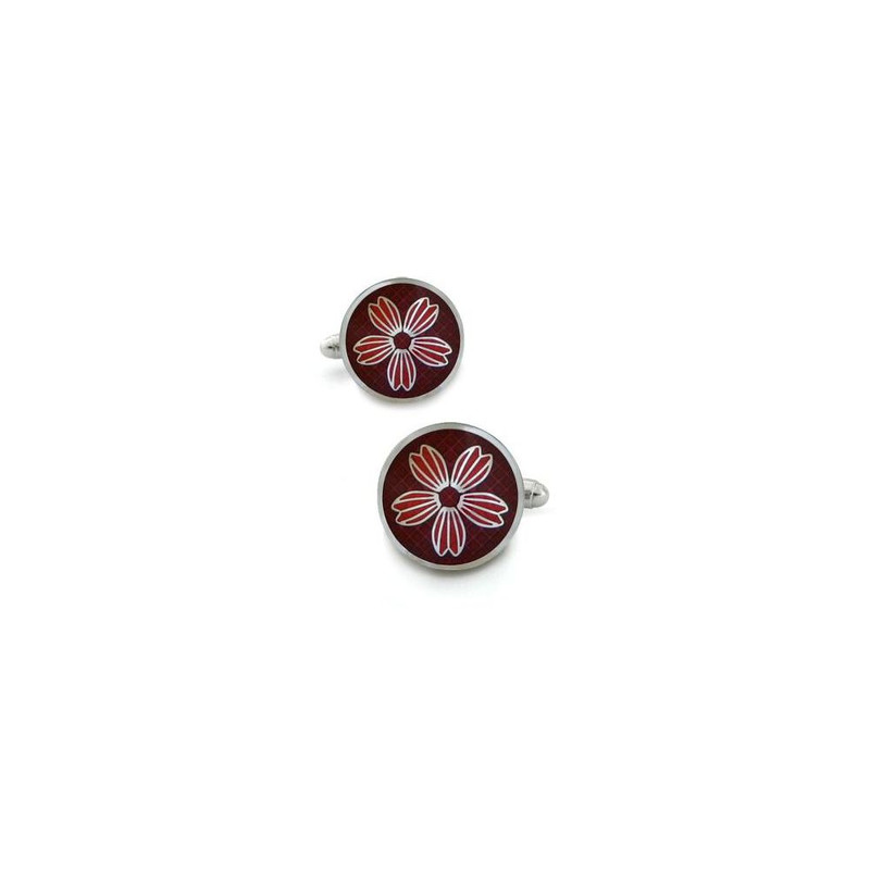Boutons de manchette, Valentina Rouge