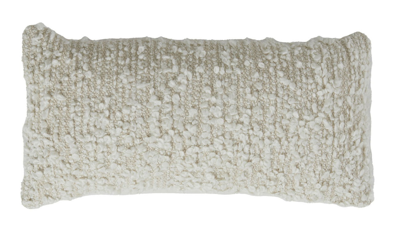 Light&Living Kissen 60x30 cm HUMADA bouclé HUMADA
