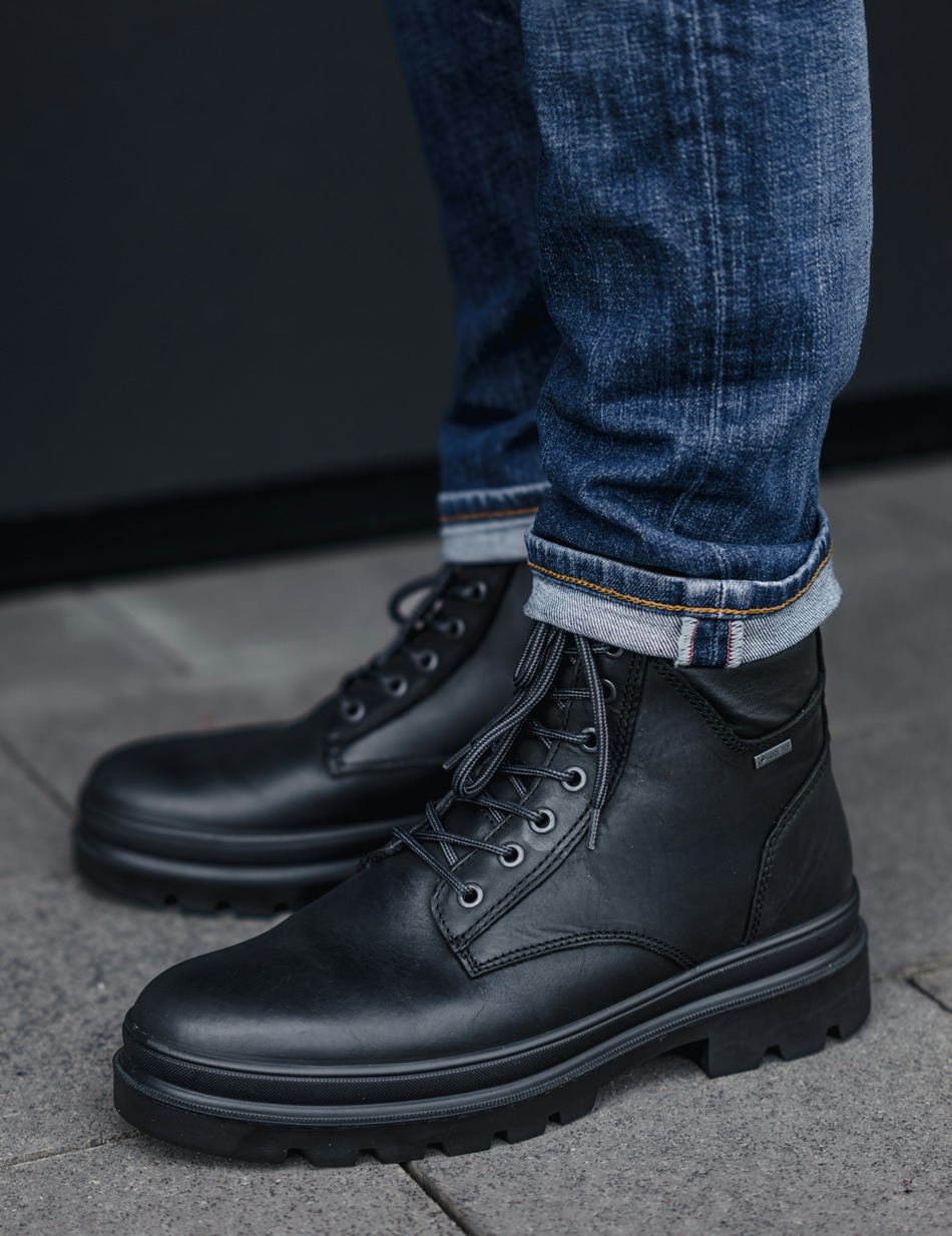 Glattleder Boot
