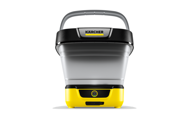 Kärcher Niederdruckreiniger OC 3 Foldable mit faltbarem Wassertank / Lithium-Ionen-Akku / Ladegerät
