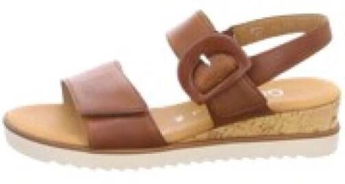 GABOR Dames 752 Maat: 38 Materiaal: Leer Kleur: Camel
