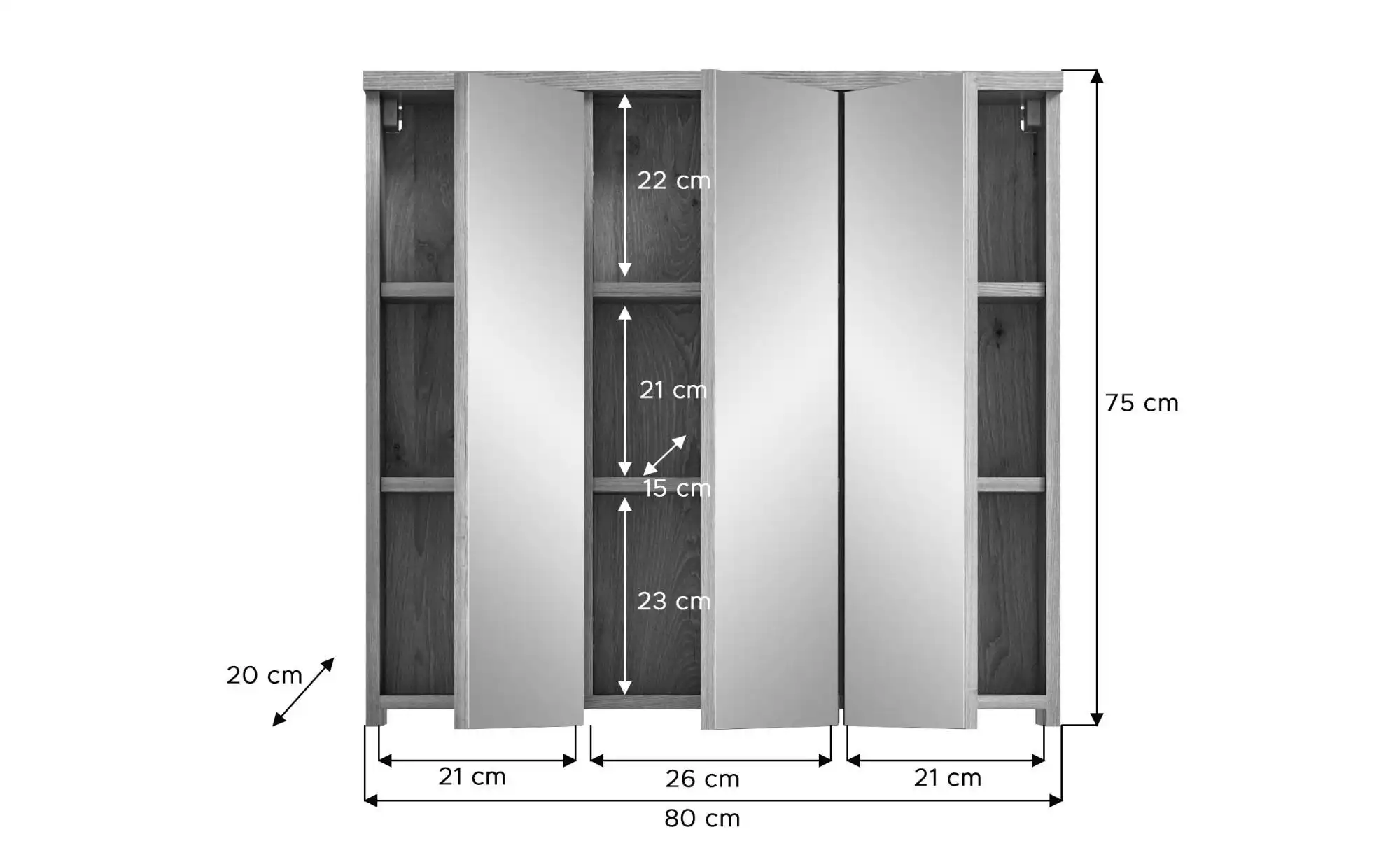 Spiegelschrank