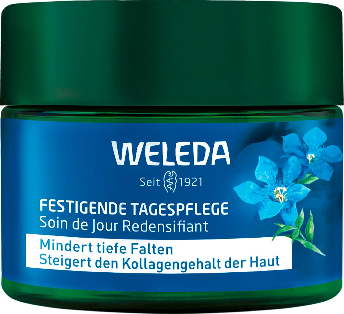 Weleda  Blauer Enzian & Edelweiß Festigende Tagespflege , 40 ml