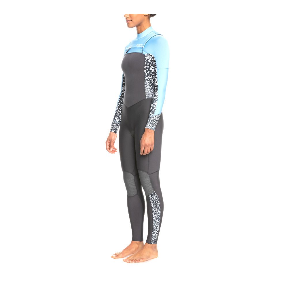Roxy SWELL SERIES BZ - Combinaison intégrale 4/3mm Femme jet/boy blue