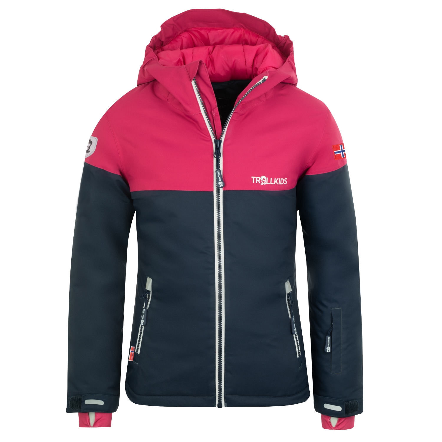 TROLLKIDS Winterjacke »GIRLS HALLINGDAL JACKET« 1 Stk. tlg. mit Kapuze