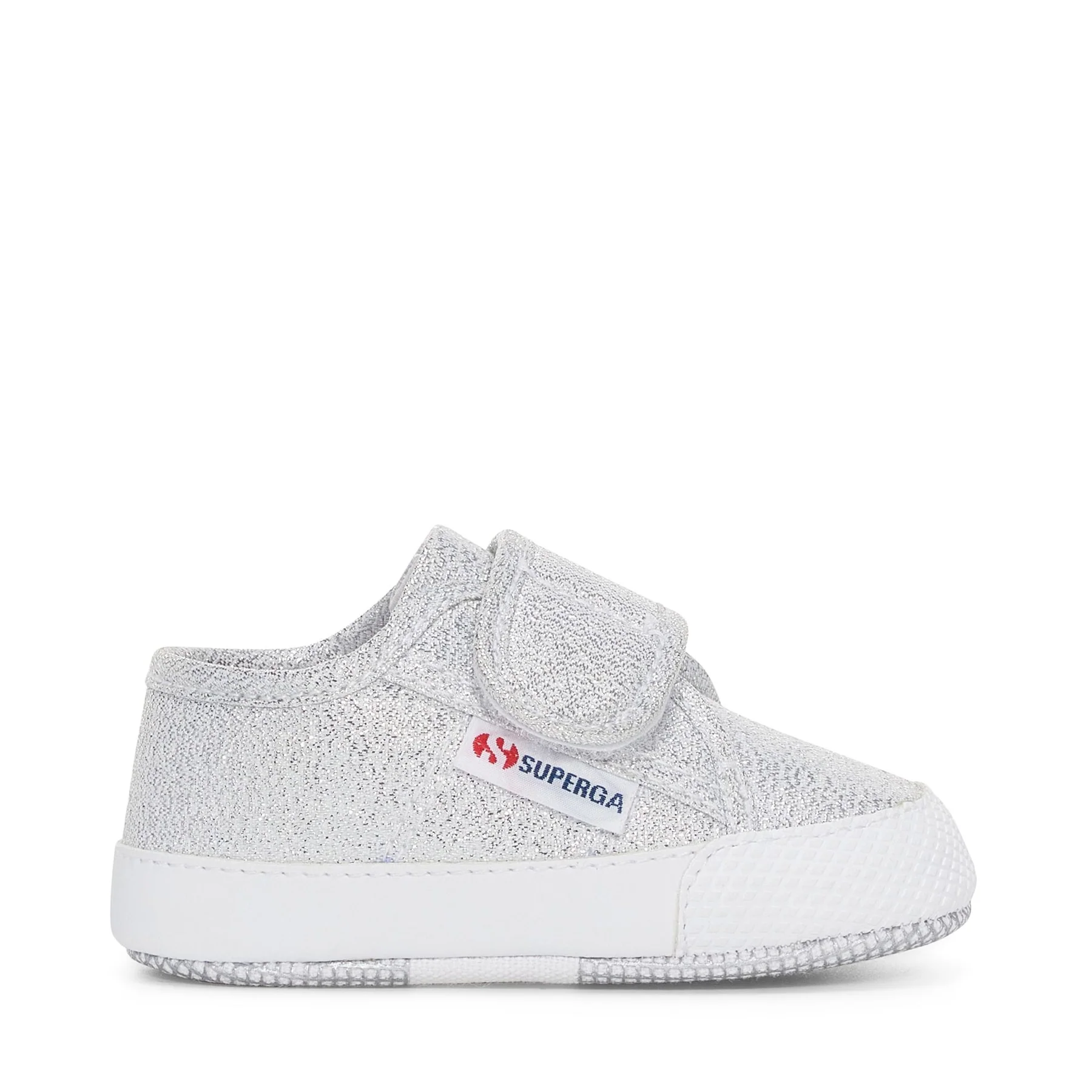 4006 BABY STRAP LAME-GREY SILVER