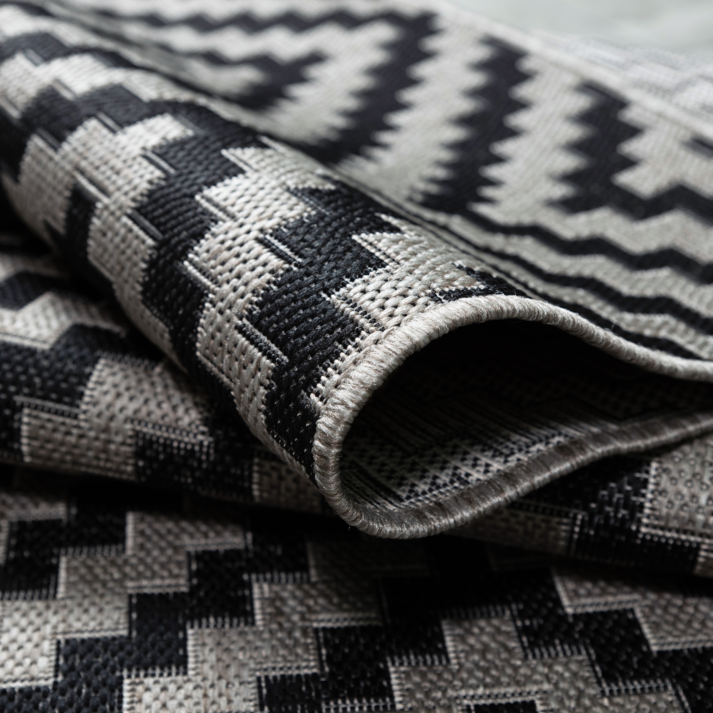 GOODproduct Teppich »Cordoba auch als Läufer erhältlich« rechteckig 3 mm Höhe In- und Outdoor geeignet, Sisal-Optik, Wetterfest & UV-beständig, Boho