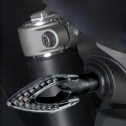 Clignotant Barracuda FRECCIA A LEDS Universel - Noir