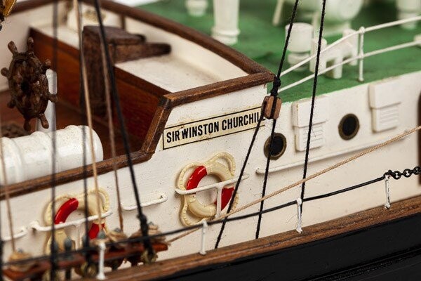 Billing Boats - Sir Winston Churchill 706 Skib Byggesæt - 1:75 - Bb706