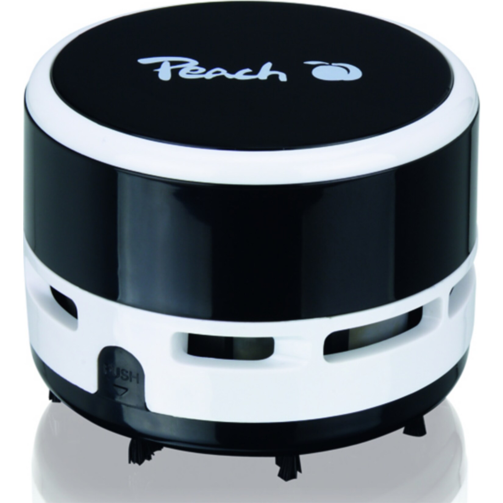 Peach Mini Tisch Staubsauger PA105 schwarz
