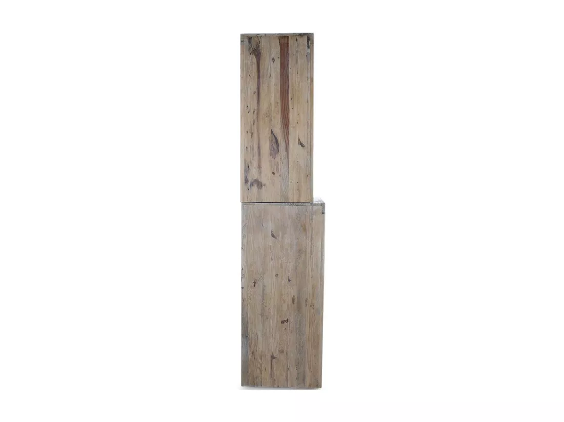 Vaisselier 2 tiroirs naturel Bois Naturel - Esmée Décoration d'Autrefois