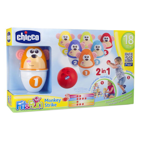 ChiccoChicco   Bowling Monkey Strike