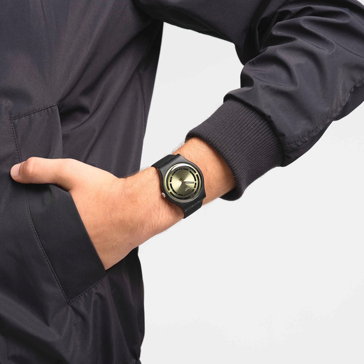 Montre Swatch New Gent Leafy Line