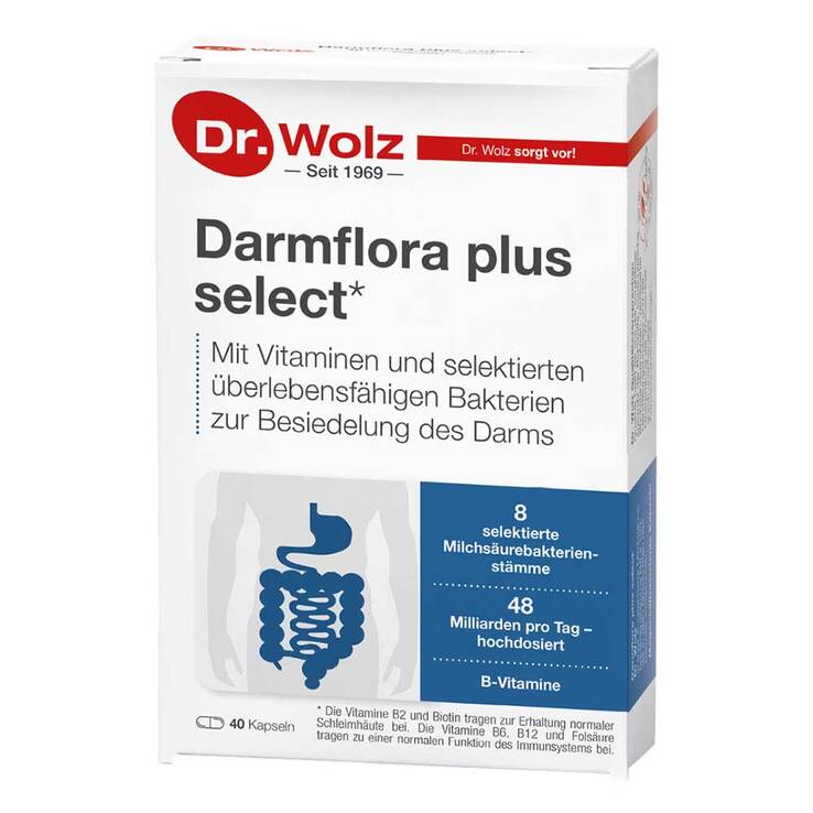 Darmflora plus select Kapseln, 40 St