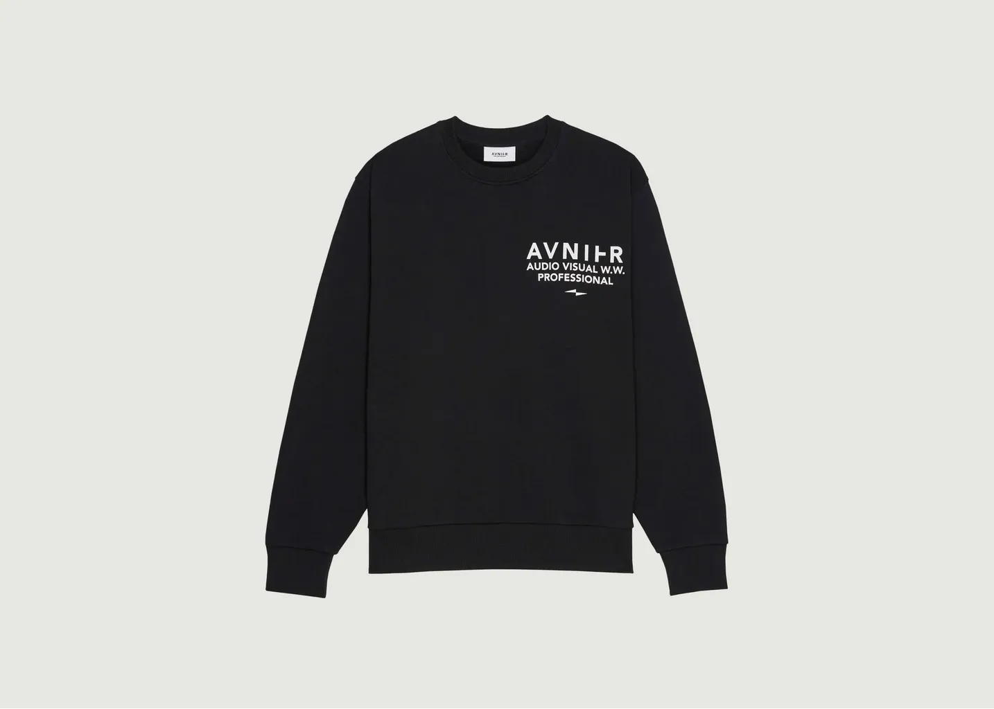 Crewneck Encore Black V3 AVNIER