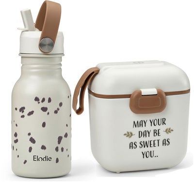 Elodie Matboks & Flaske, Vanilla White/Dalmatian Dots