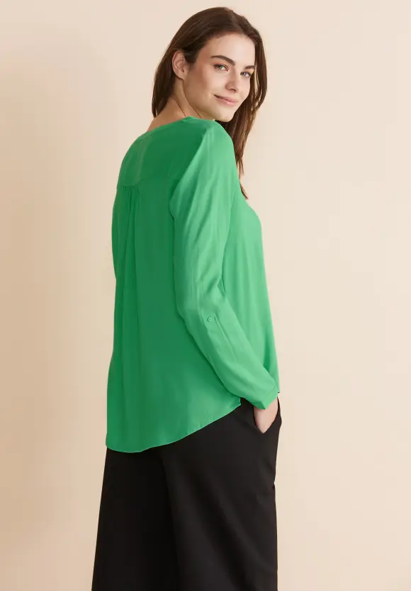 Bluse im Tunikastyle - soft grass green