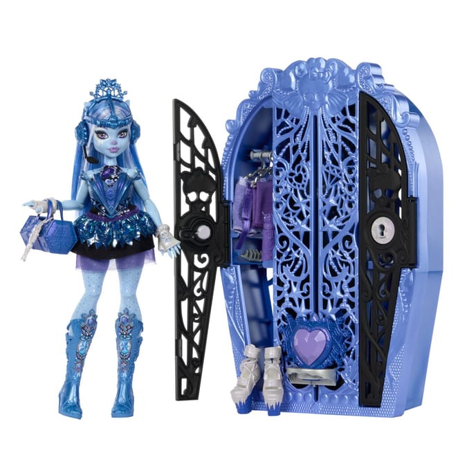 Monster High - Skulltimate Secrets - Monster Mysteries - Kleiderschrank Set - Abbey Bominable
