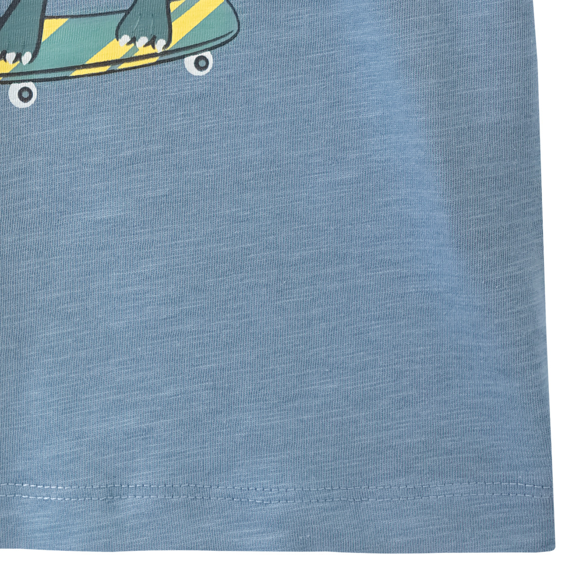 Topolino Jungen T-Shirt mit Dino-Print blau
